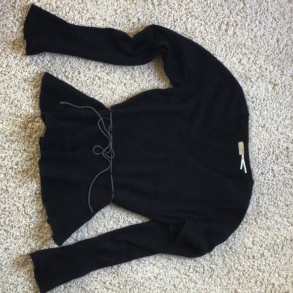 Max Studio Black V-Neck Sweater - Picture 2 of 5